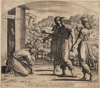 TvB G 5071
<br/>
God verschijnt aan Abraham in de vorm van drie mannen
<br/>
<em>Chaperon, Nicolas (1612-1656)</em>